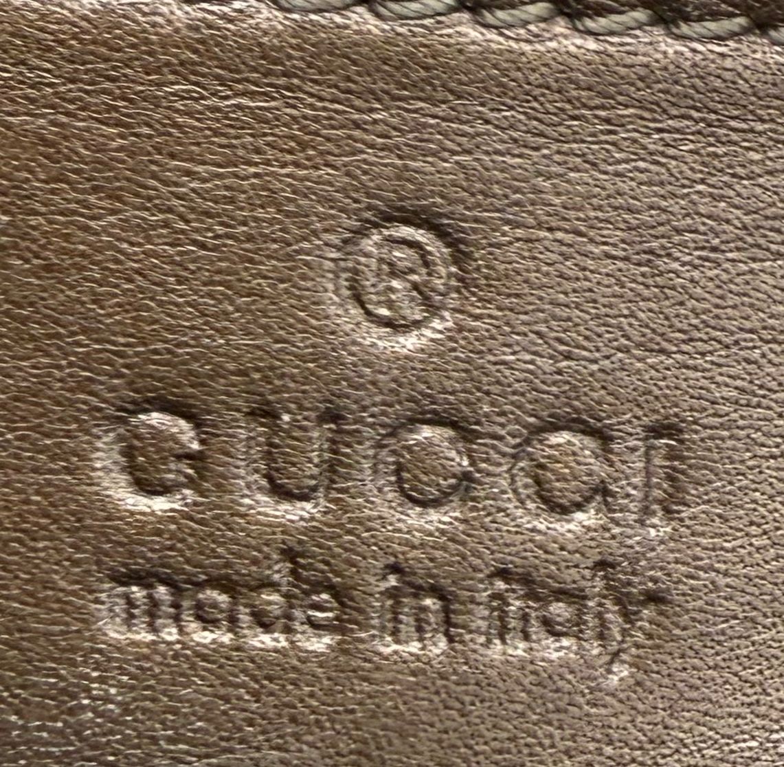 Gucci Monogram Lurex Heart Bit Icon Charm