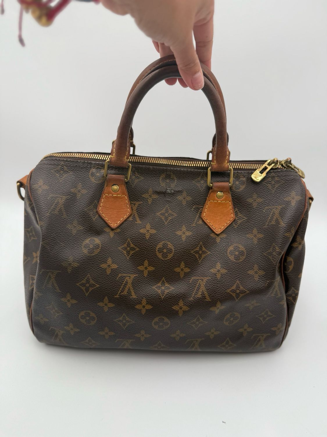 Louis Vuitton Monogram Bandoulier Speedy 30 