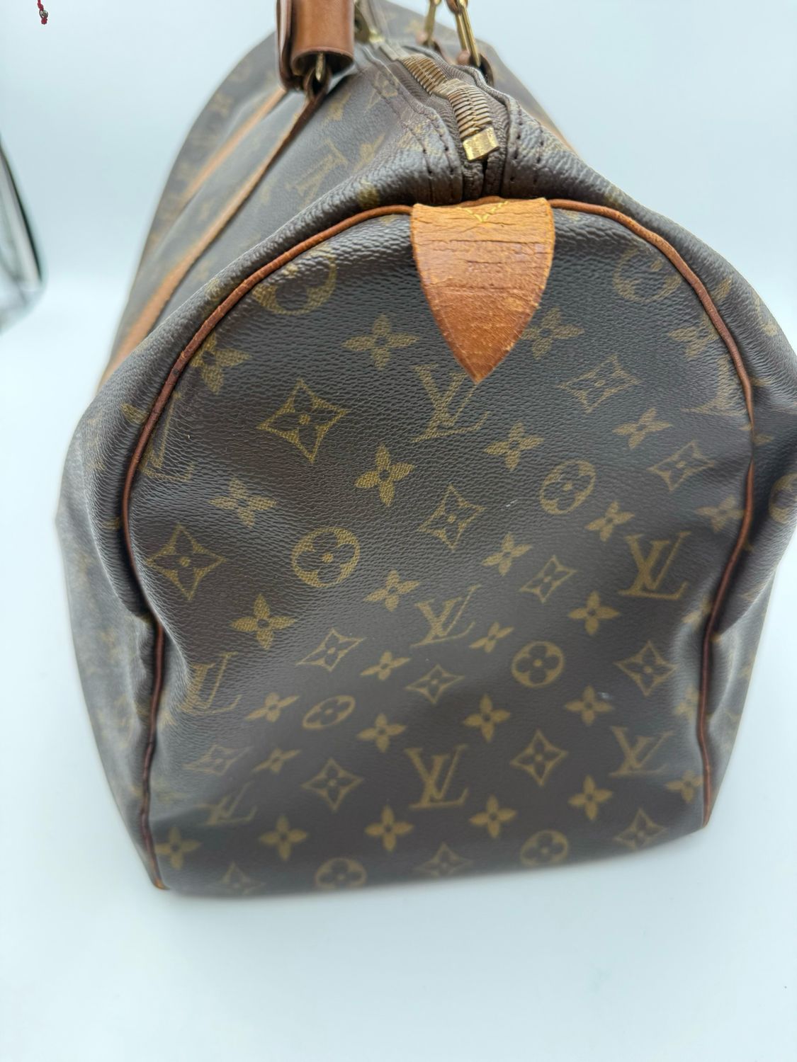 Louis Vuitton Monogram Keepall 50 Satchel Top Handle Boston