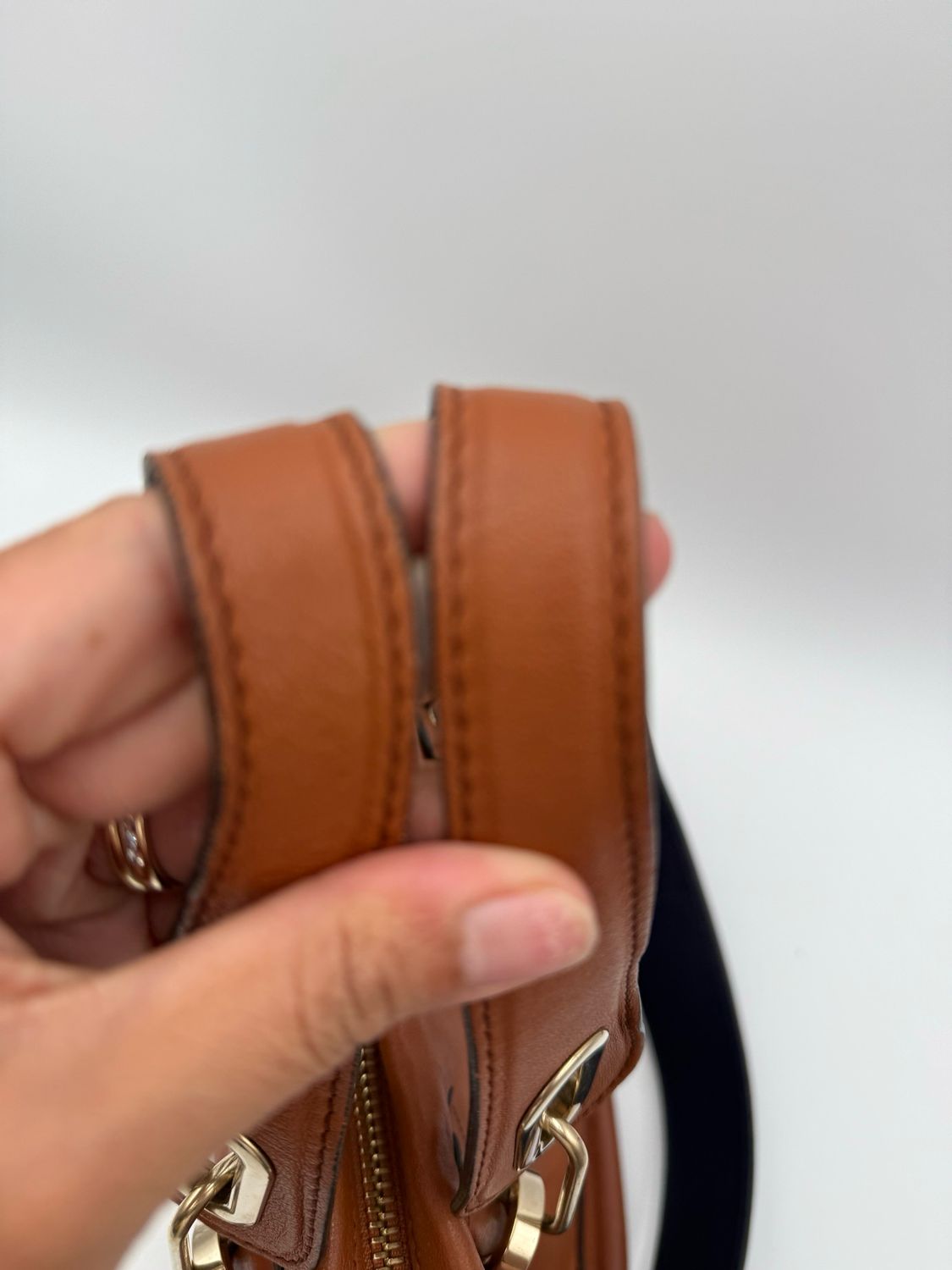 Chloe Paraty Hobo Shoulder Bag Two Tone