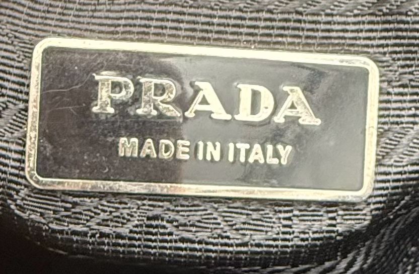 Prada Nylon Tessuto Saffiano Messenger Flap Black