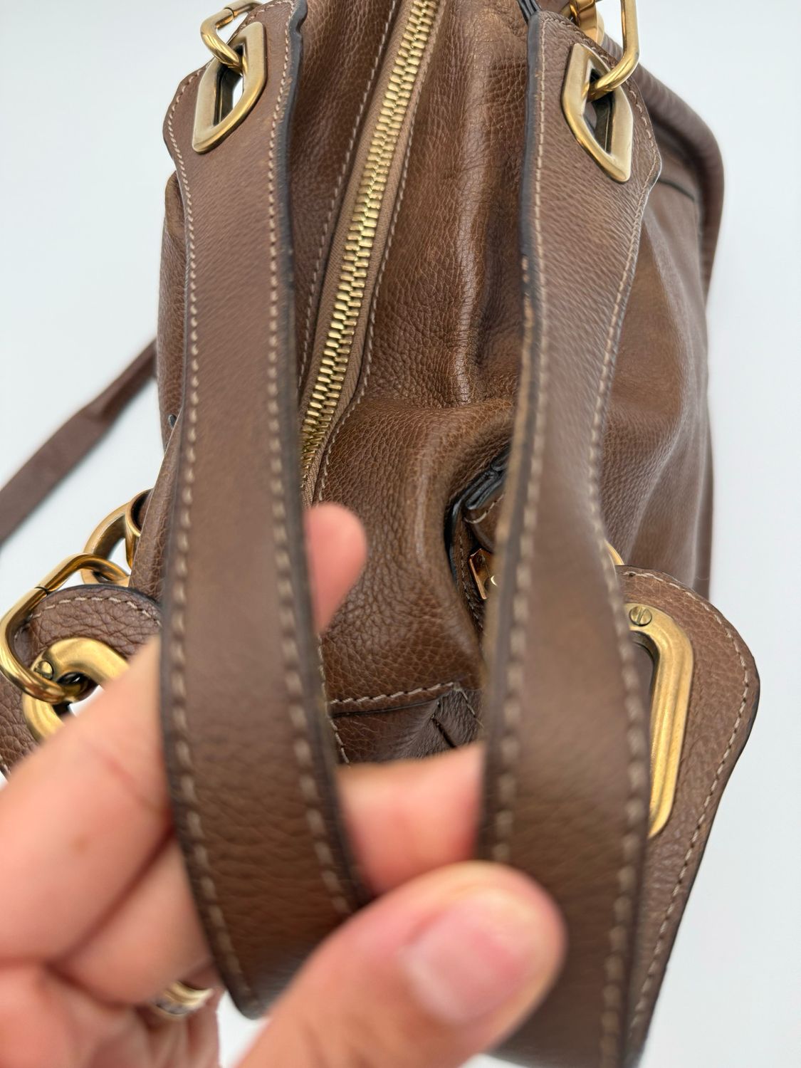 Chloe Paraty Lambskin Medium Crossbody Messenger Sling