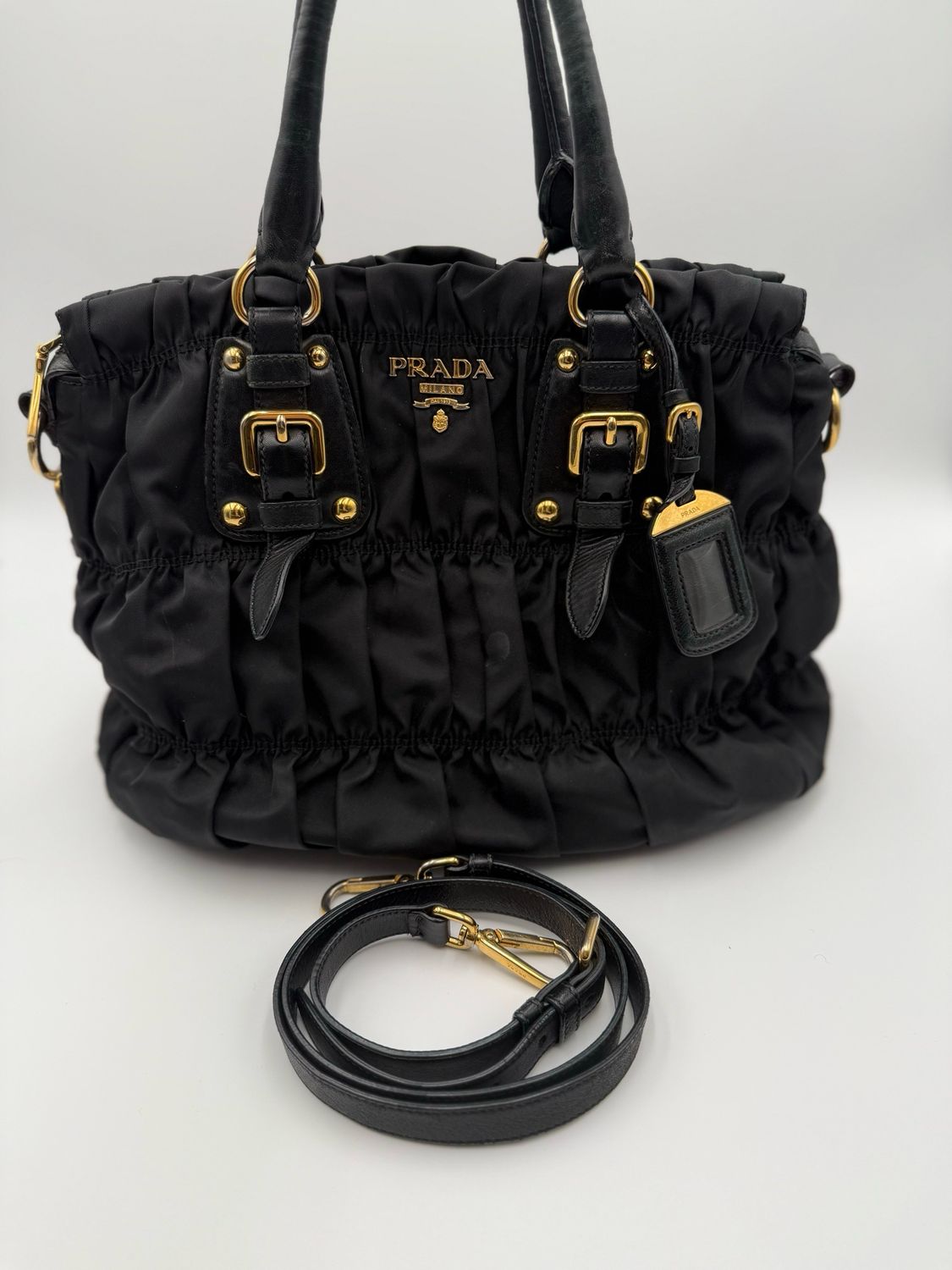 Prada Gaufre Nylon Tessuto