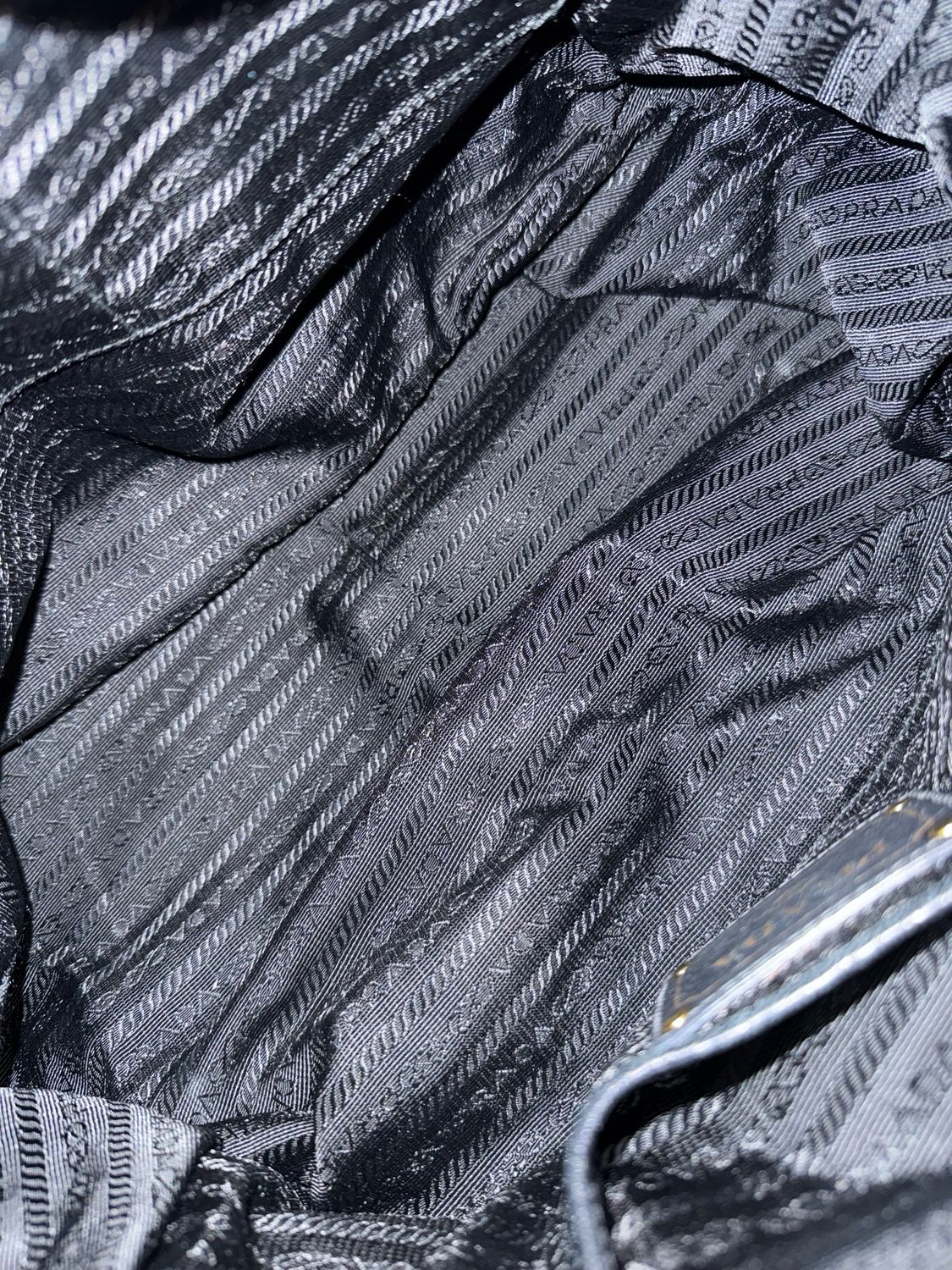 Prada Gaufre Nylon Tessuto