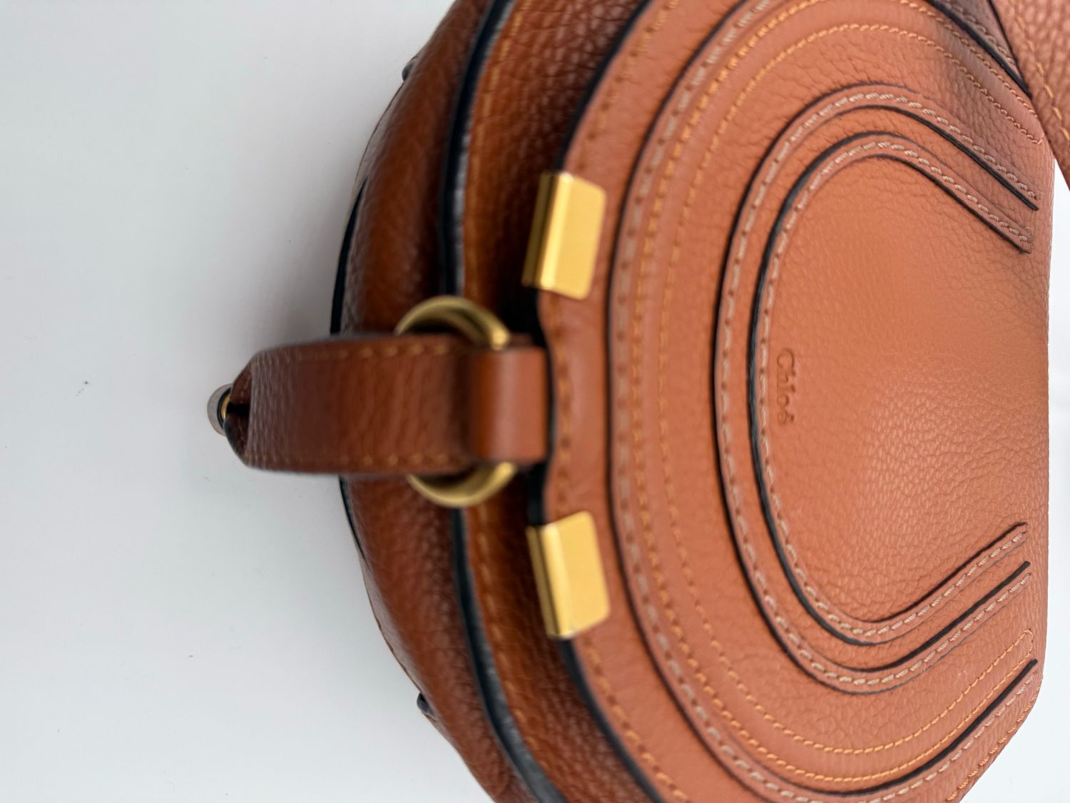Chloe Marcie Saddle Small Crossbody