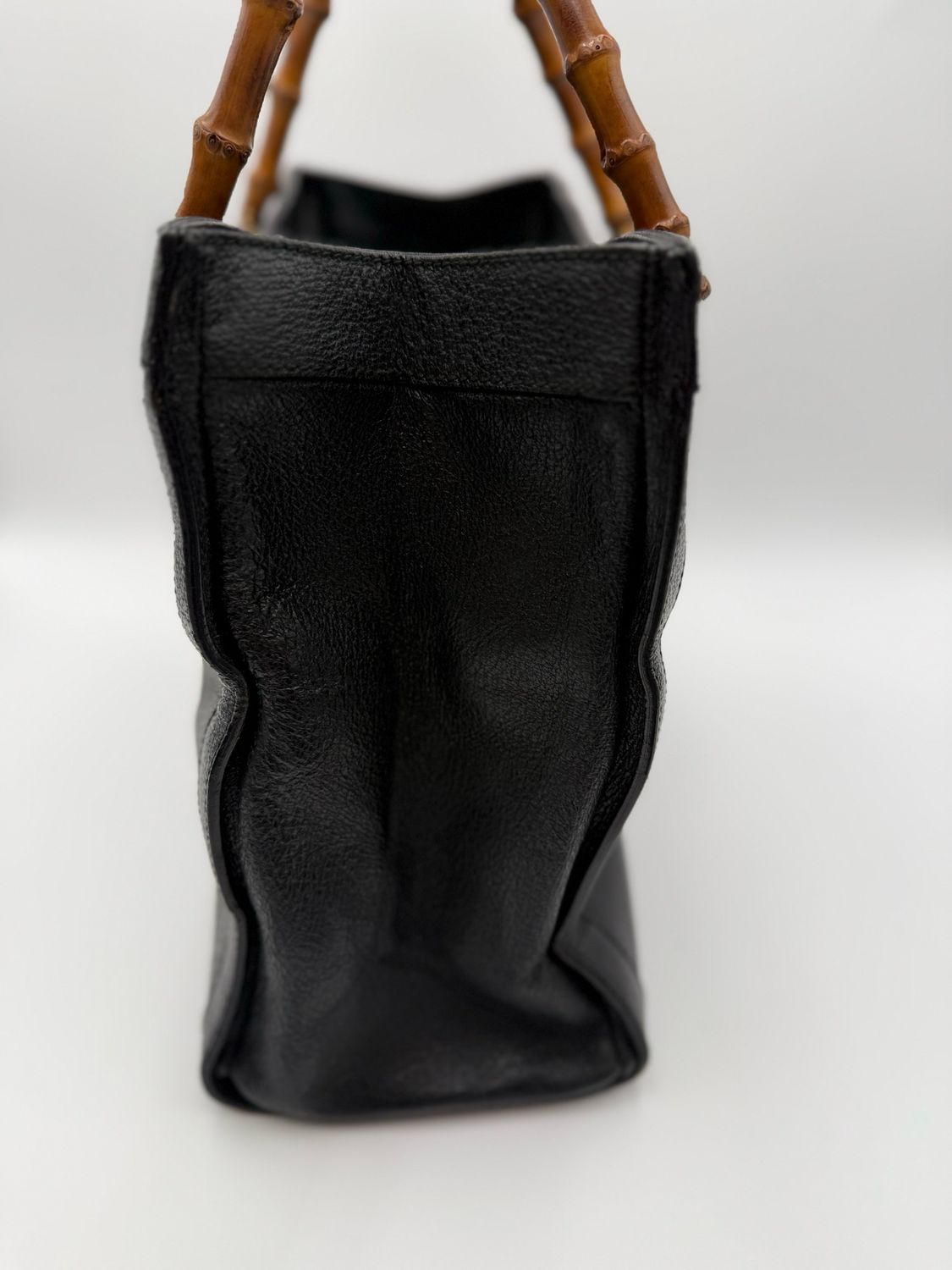 Gucci Diana Leather Bamboo Top Handle Handbag
