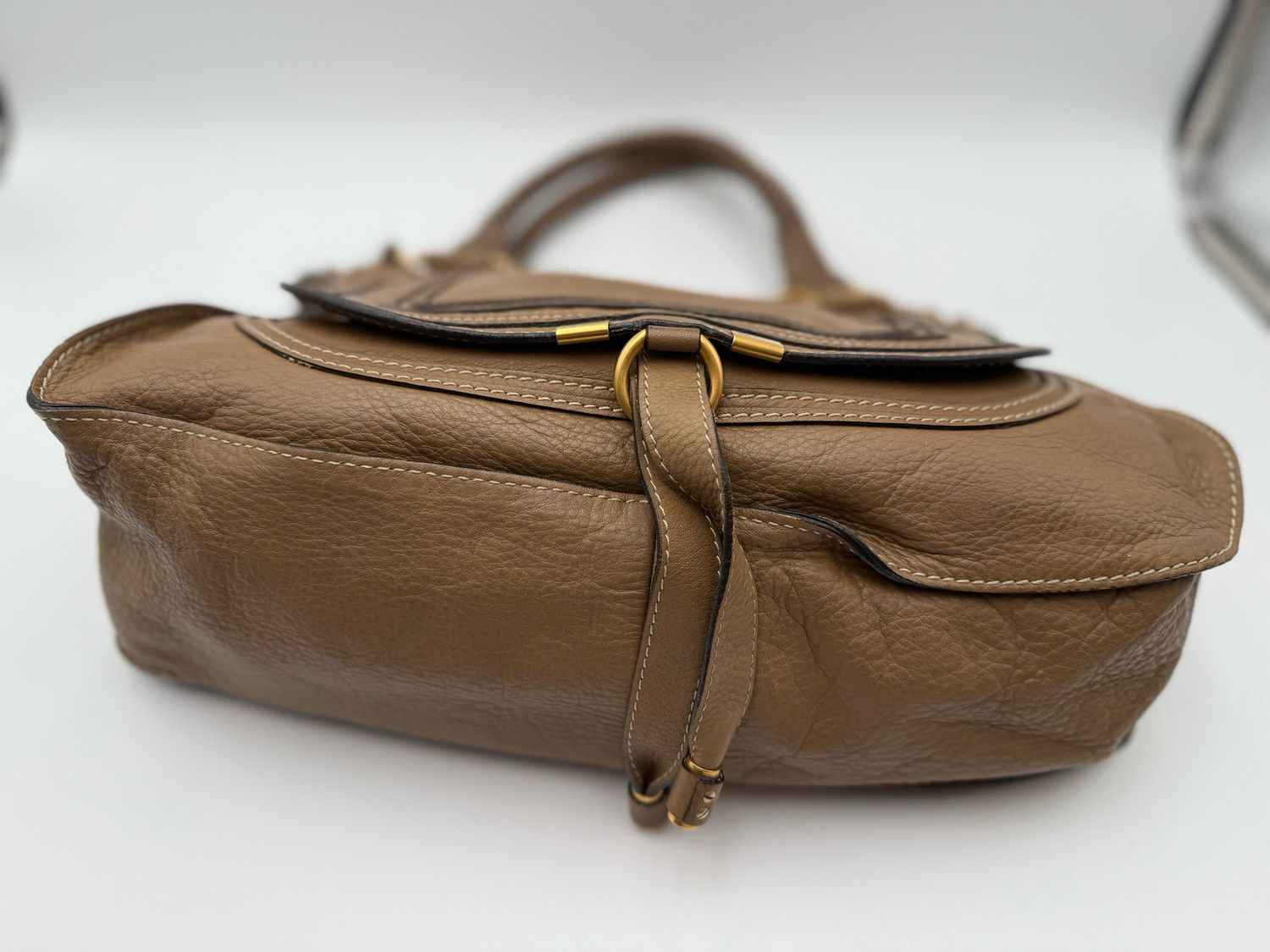 Chloe Marcie Medium Saddle Shoulder Bag