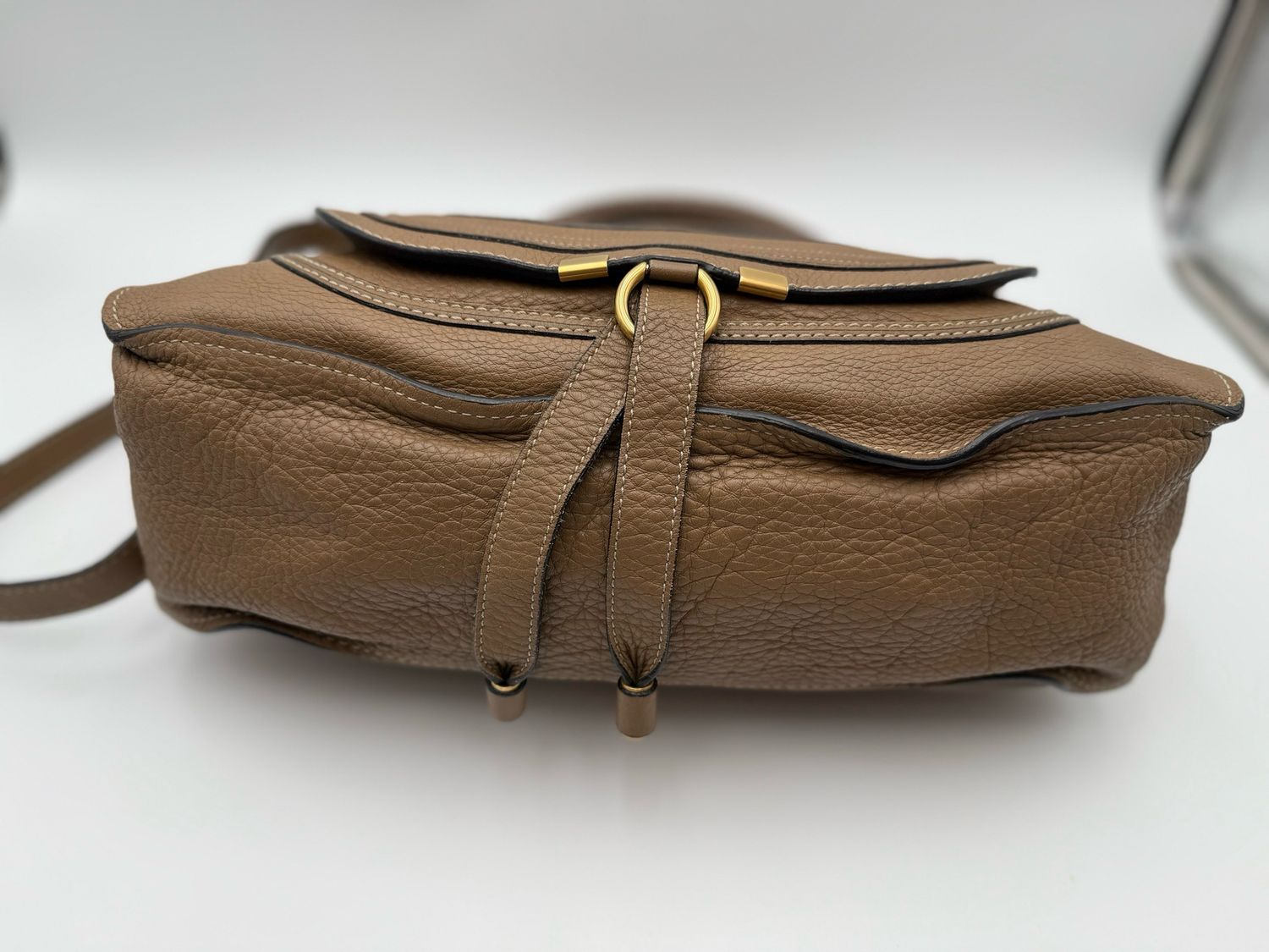Chloe Marcie Saddle Medium Messenger Crossbody Sling