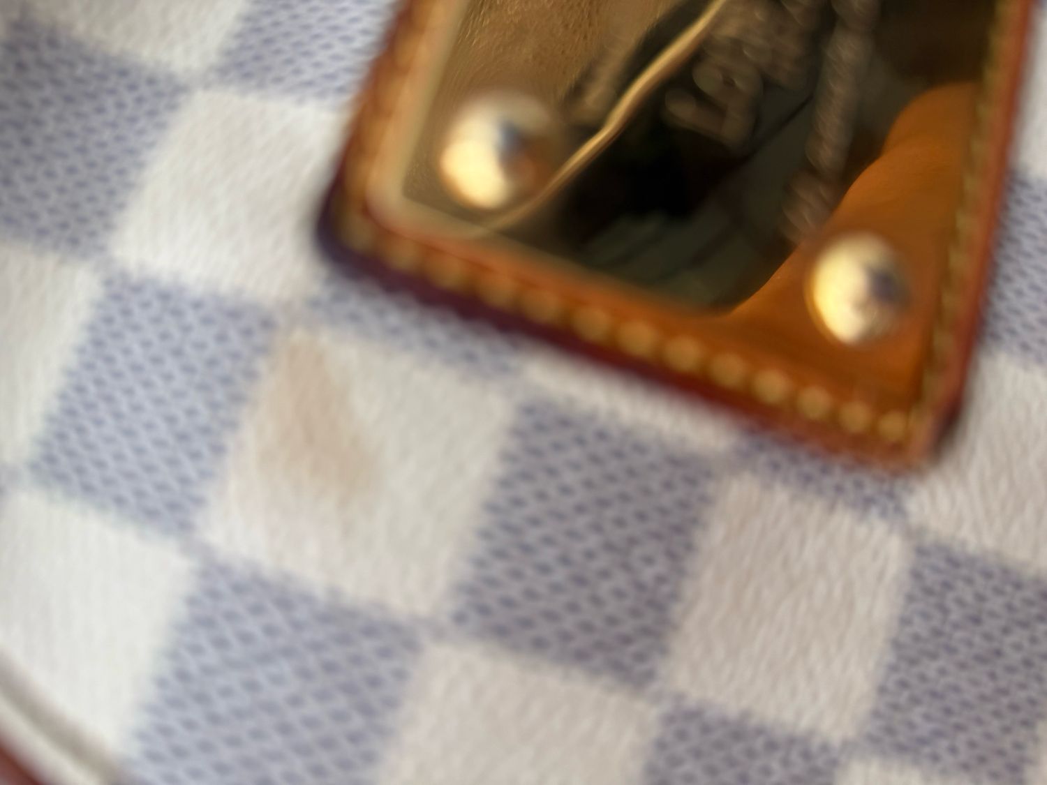 Louis Vuitton Damier Azur Hobo Galliera PM Shoulder Bag