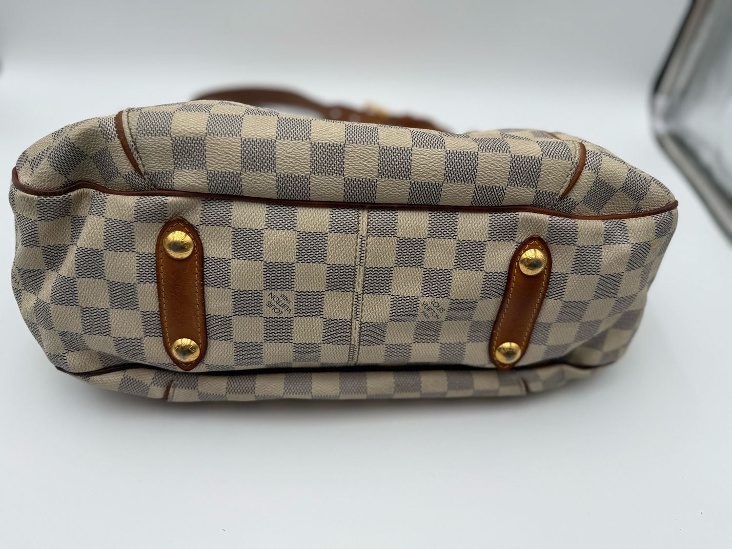 Louis Vuitton Damier Azur Hobo Galliera PM Shoulder Bag