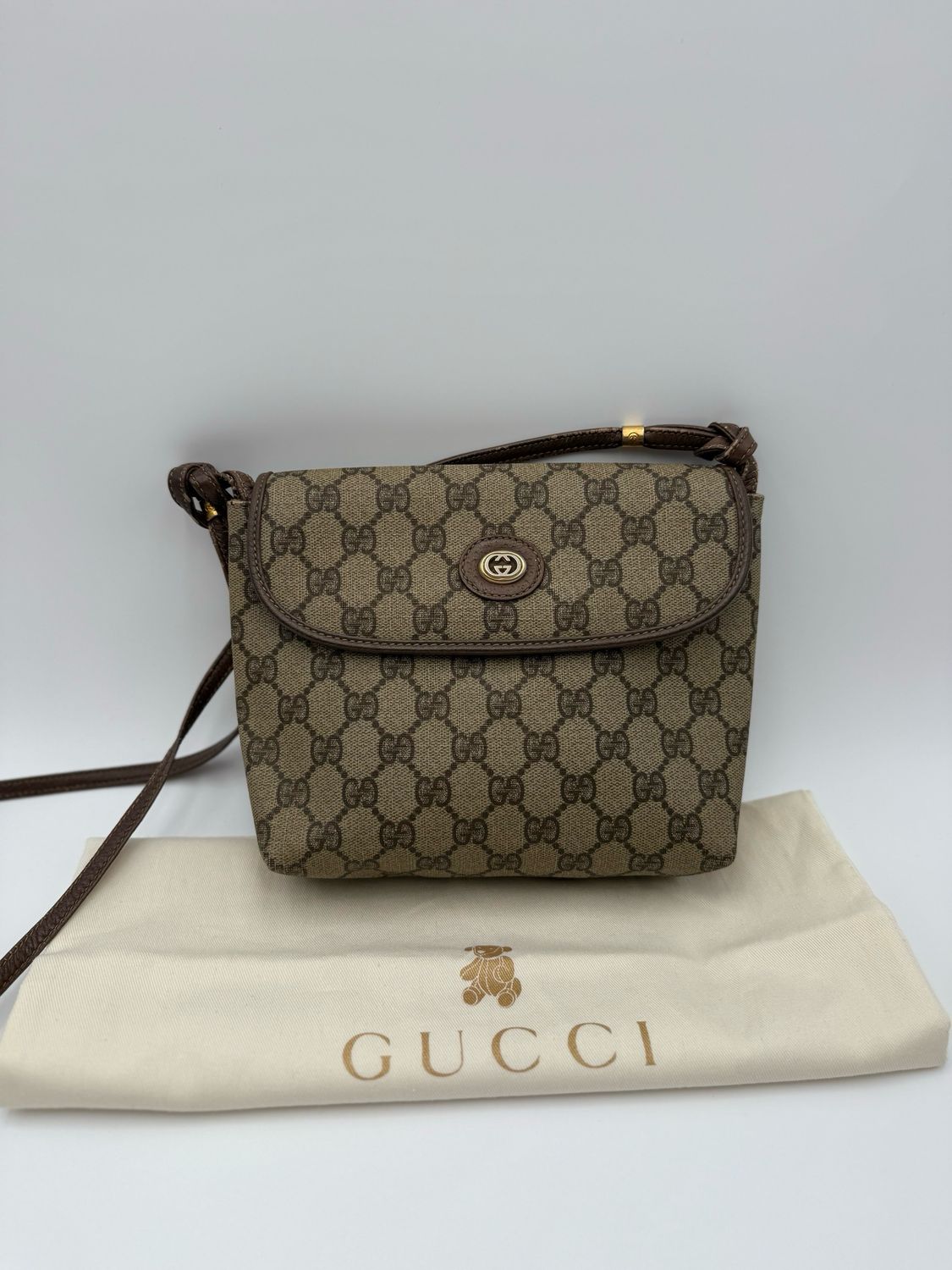 Gucci Supreme Vintage Sling Crossbody