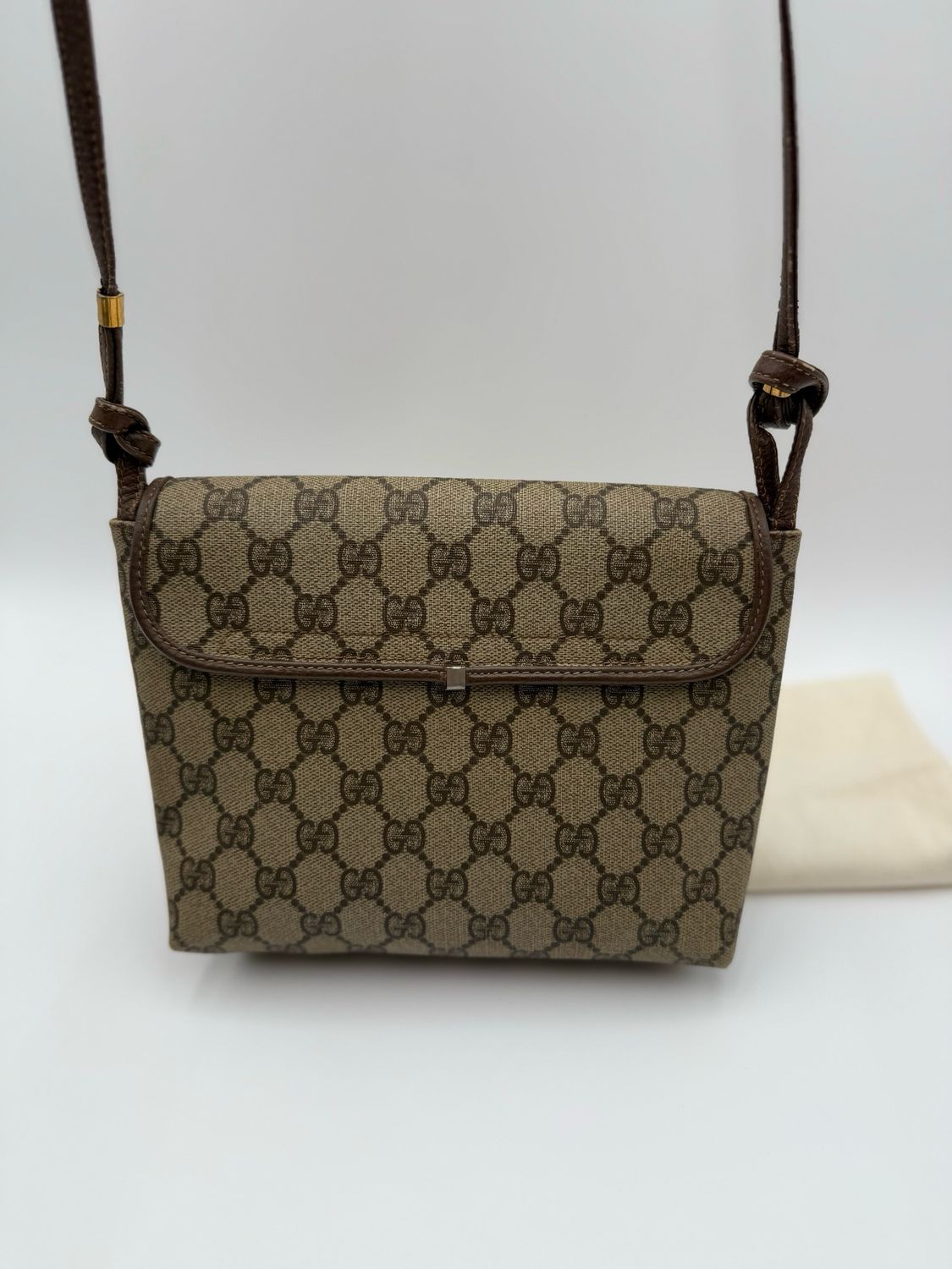 Gucci Supreme Vintage Sling Crossbody