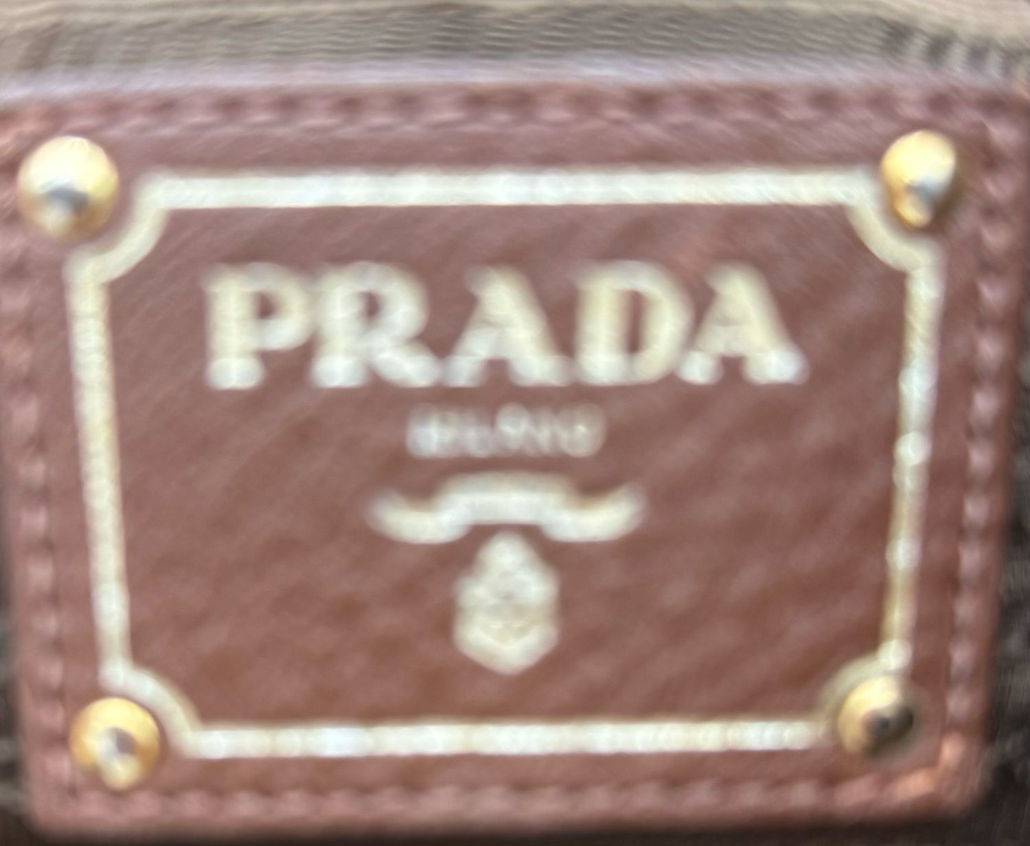 Prada Vitello Daino Top Handle Shopper 