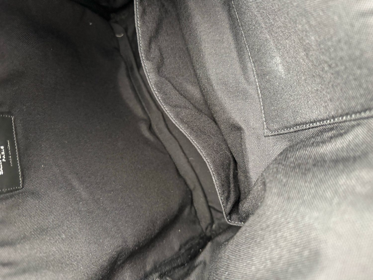 Yves Saint Laurent Canvas Backpack Stars Bookbag 