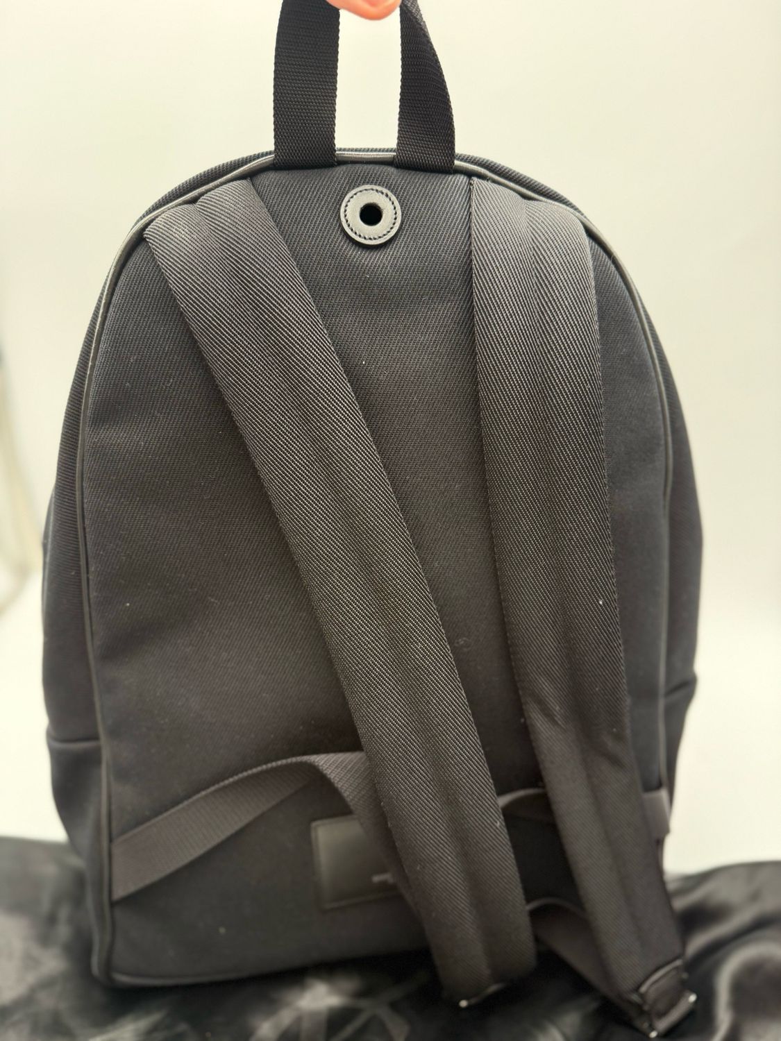 Yves Saint Laurent Canvas Backpack Stars Bookbag 