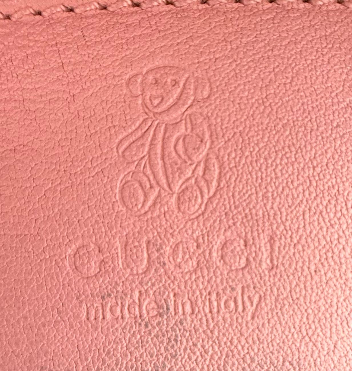 Gucci Monogram Supreme Imprime Backpack Pink Rucksack