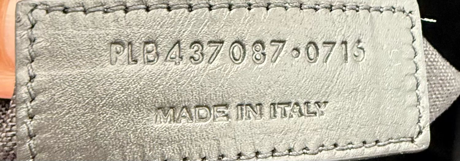 Yves Saint Laurent Canvas Backpack Stars Bookbag 