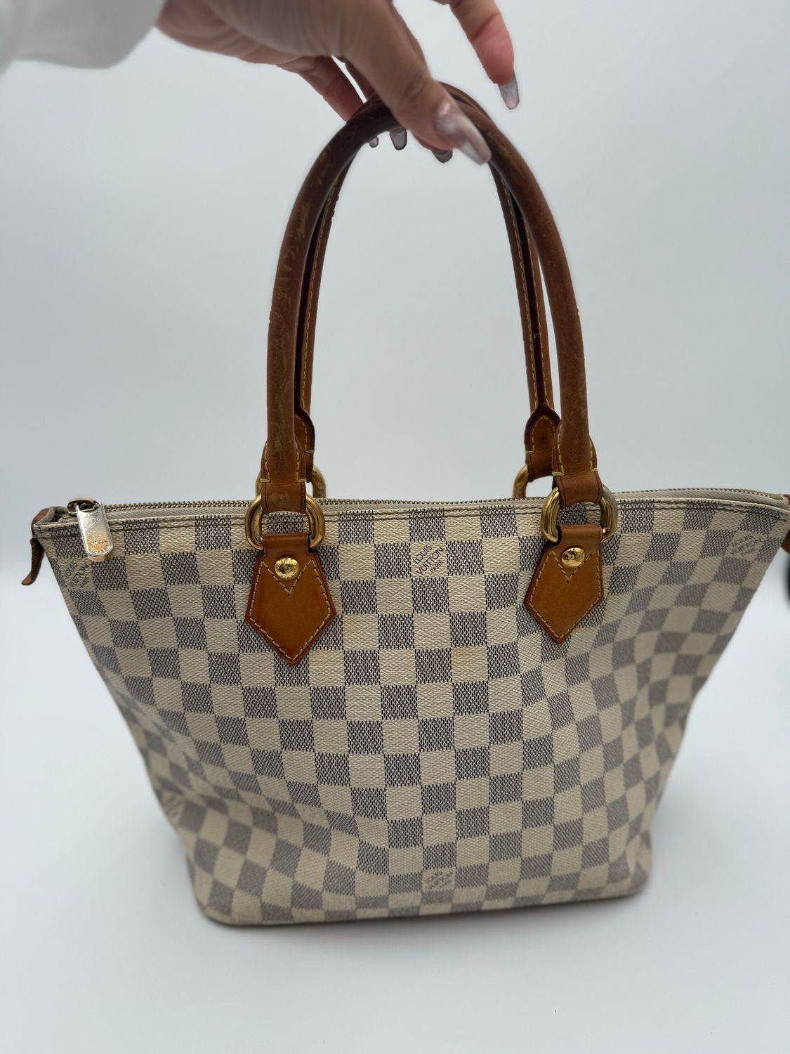Louis Vuitton Damier Ebene Saleya PM