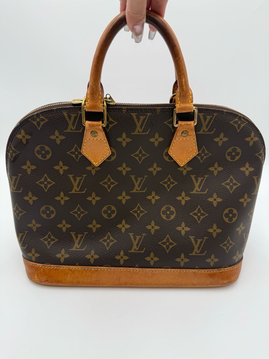 Louis Vuitton Monogram Alma PM Dome Handbag Top Handle