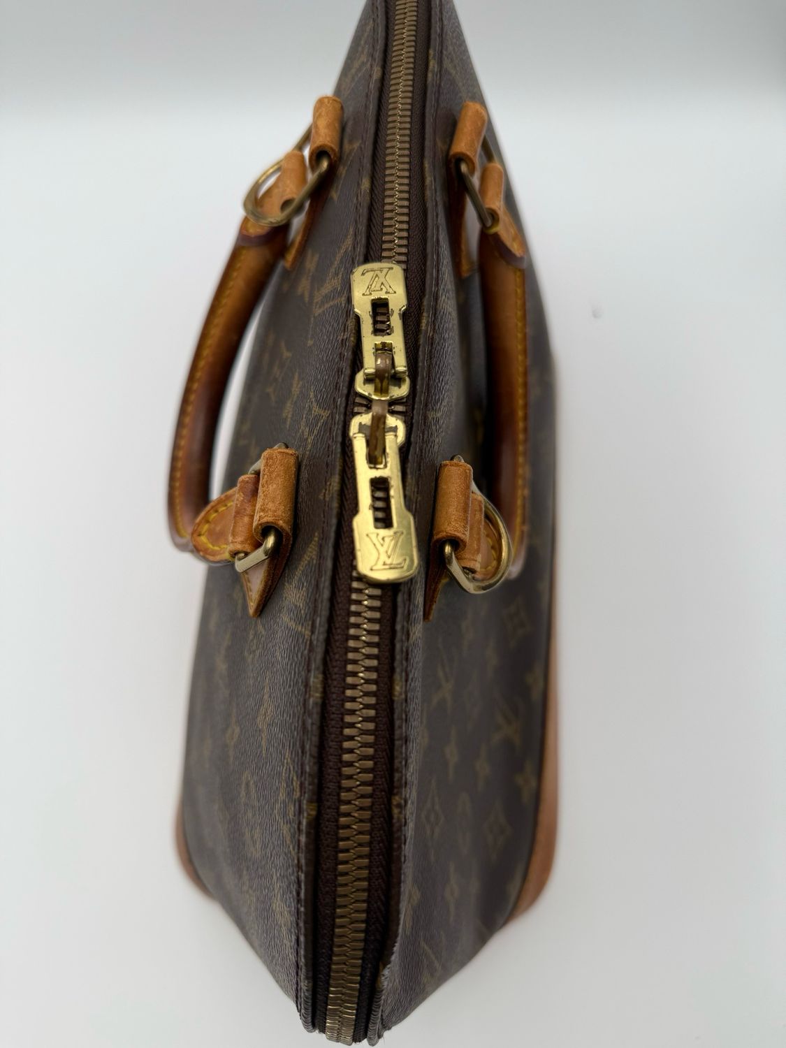 Louis Vuitton Monogram Alma PM Dome Handbag Top Handle