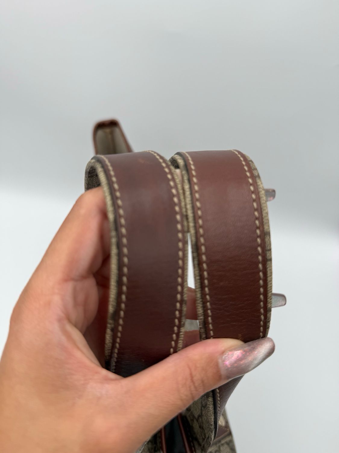 Gucci Supreme Plus Web Loop Tote Medium