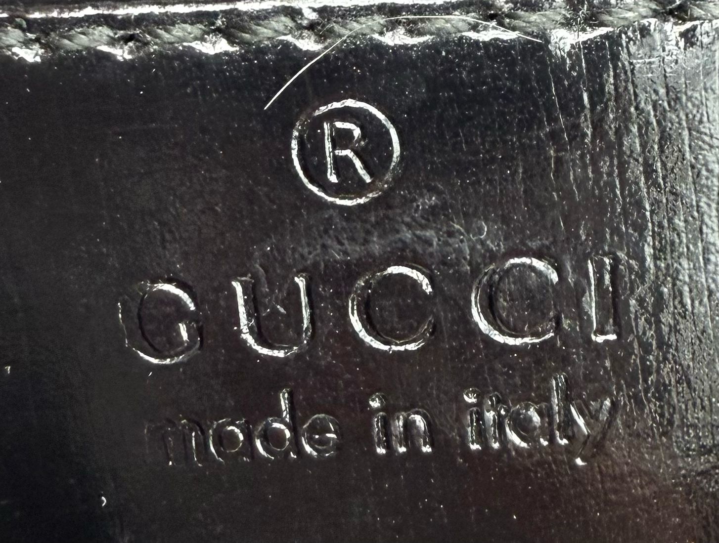 Gucci Monogram Canvas Hobo Shoulder Bag