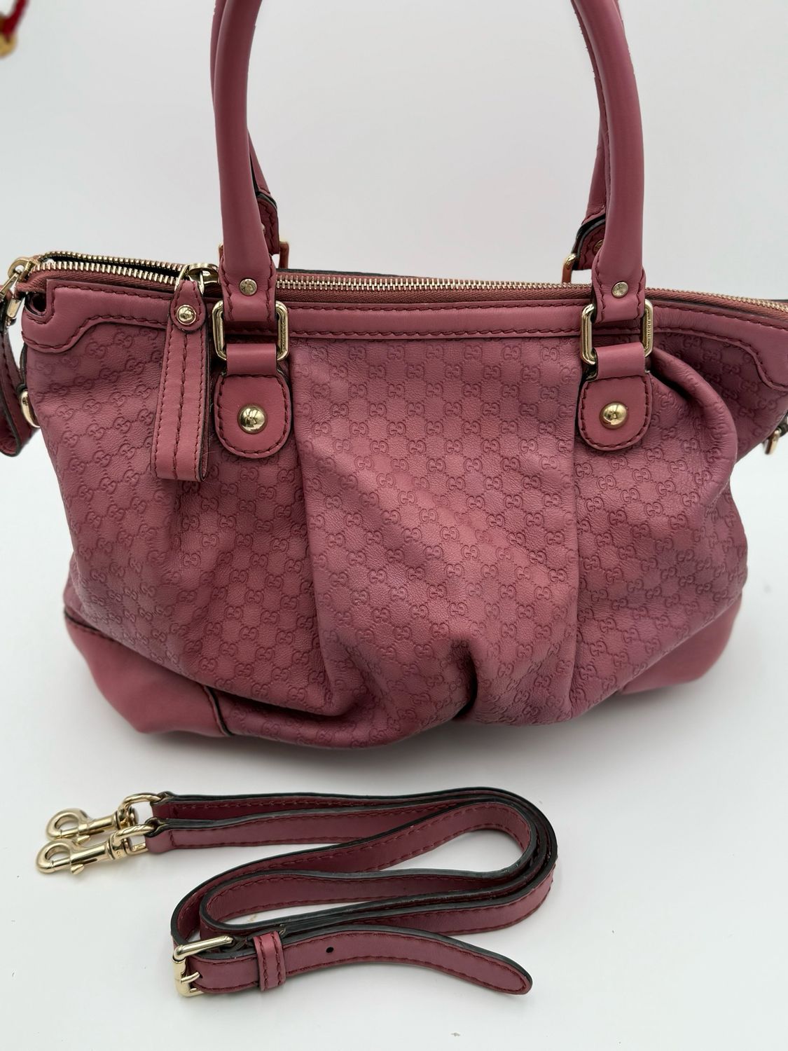 Gucci Sukey Micro Monogram Messenger Crossbody