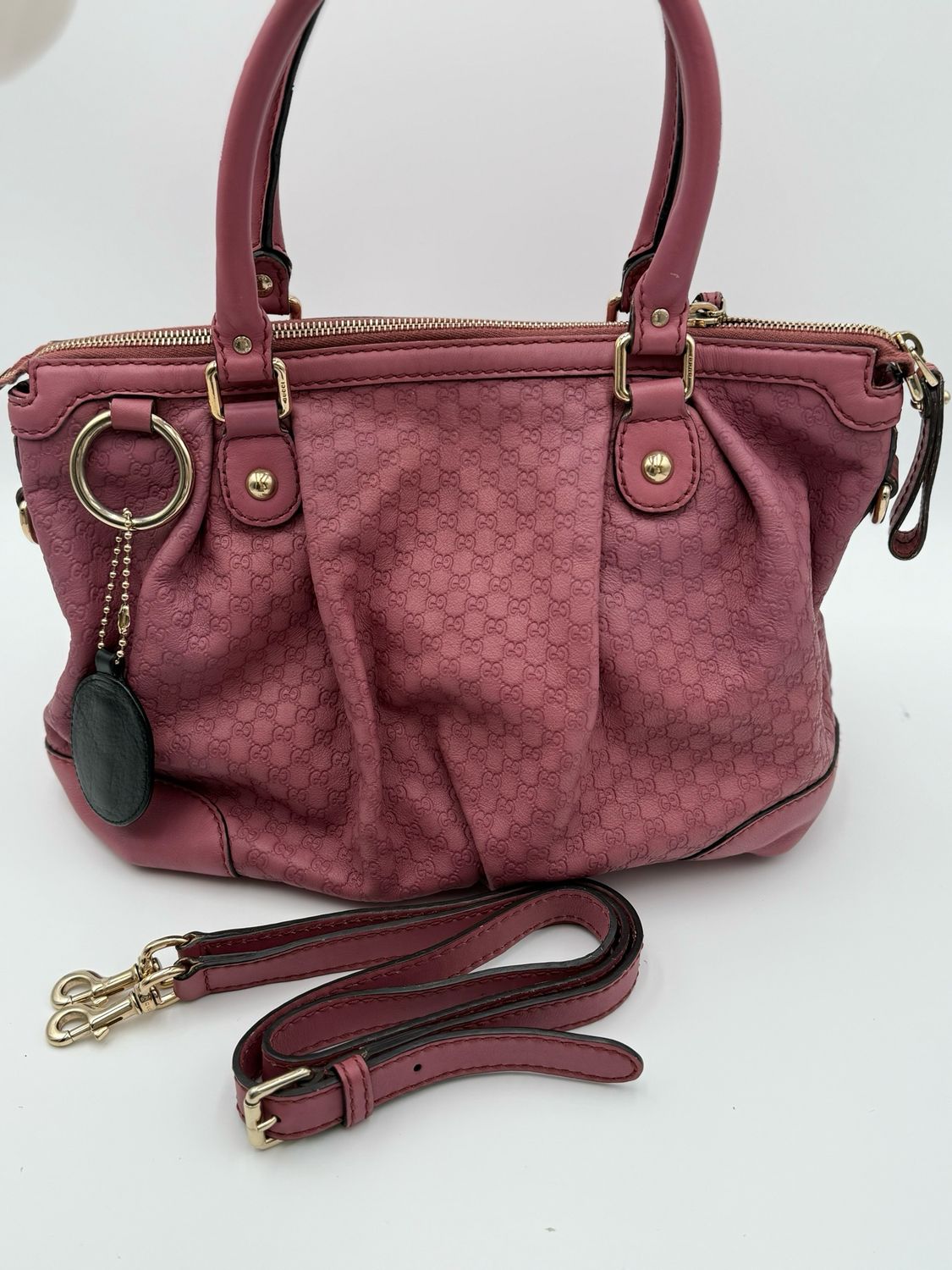 Gucci Sukey Micro Monogram Messenger Crossbody