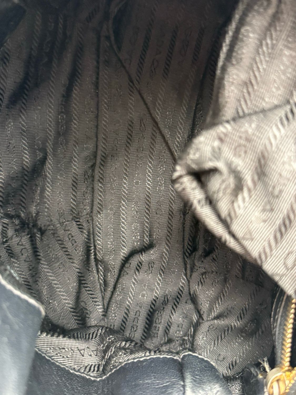 Prada Nylon Tessuto Crossbody Messenger Sling Bag Jacquard