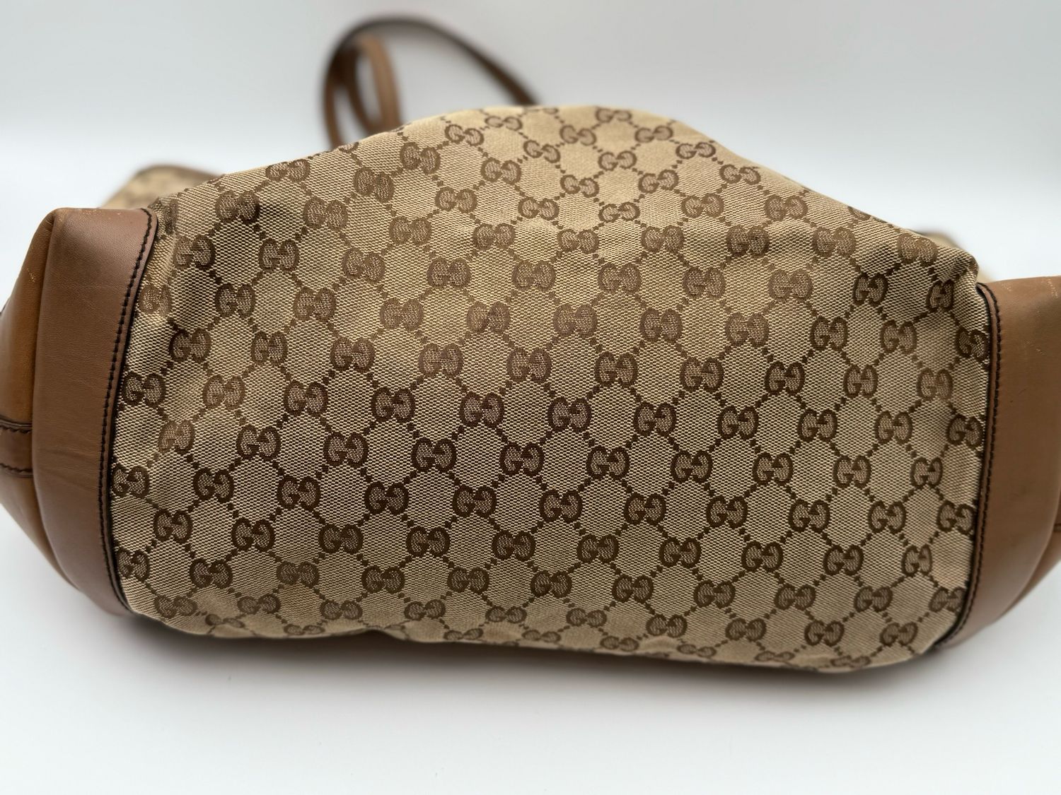 Gucci Monogram Craft Tote Large Shoulder