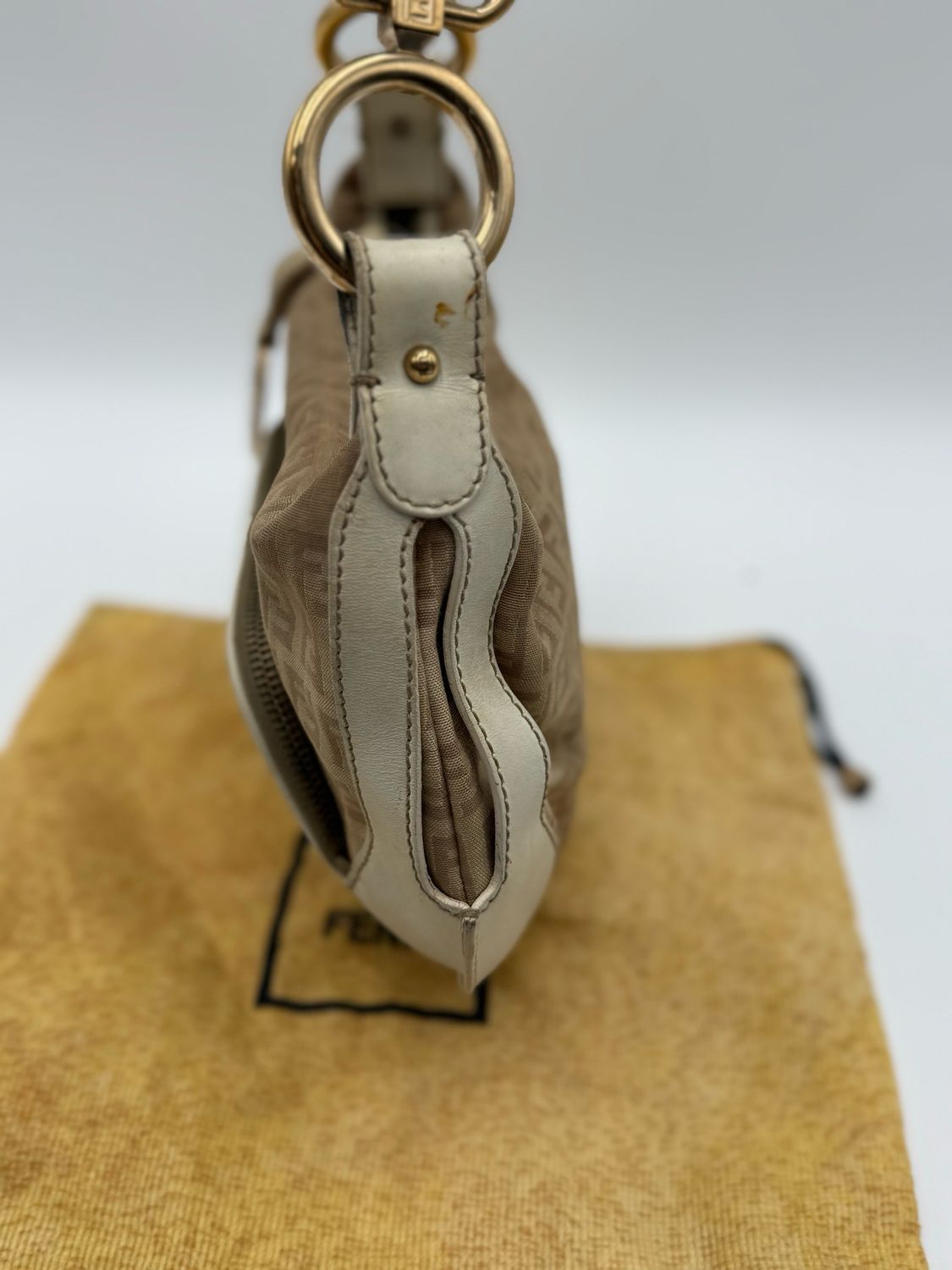 Fendi Zucca Hobo Chef Shoulder