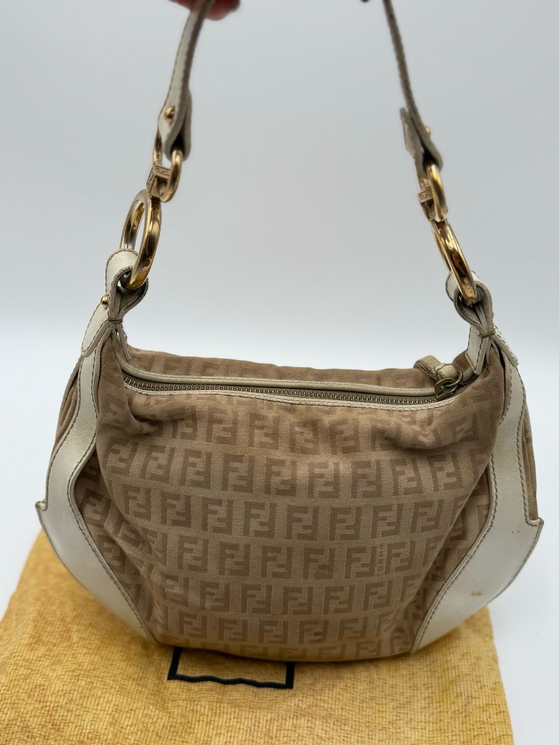 Fendi Zucca Hobo Chef Shoulder