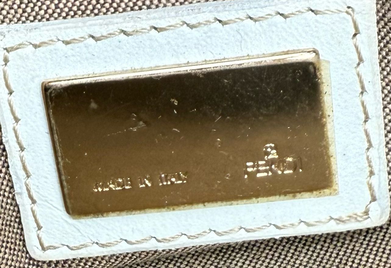 Fendi Zucca Hobo Chef Shoulder