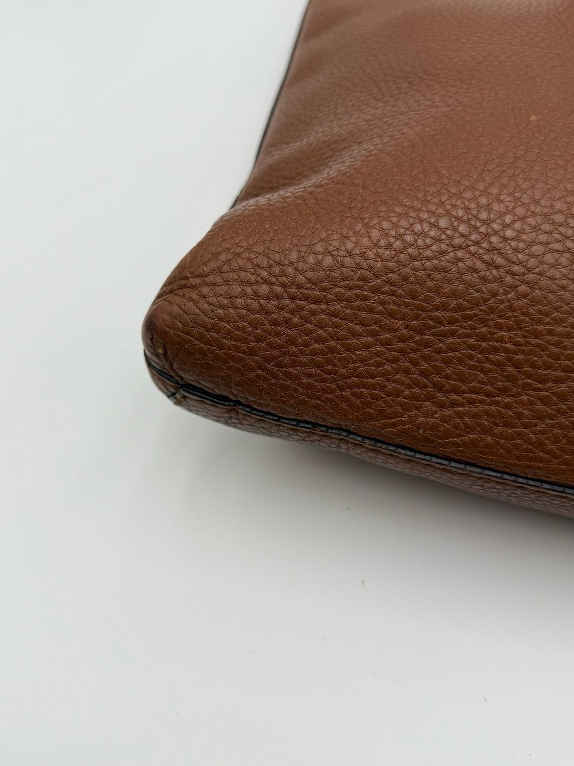 Gucci Pebbled Leather Horizontal Tote 