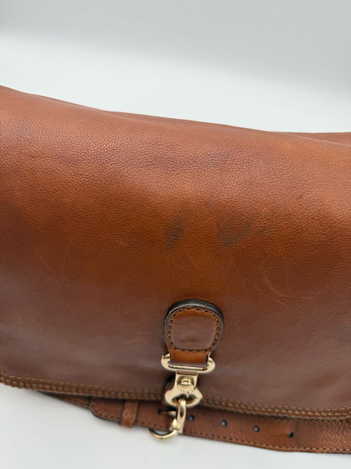 Gucci Leather Marrakeech Crossbody Medium Messenger Sling