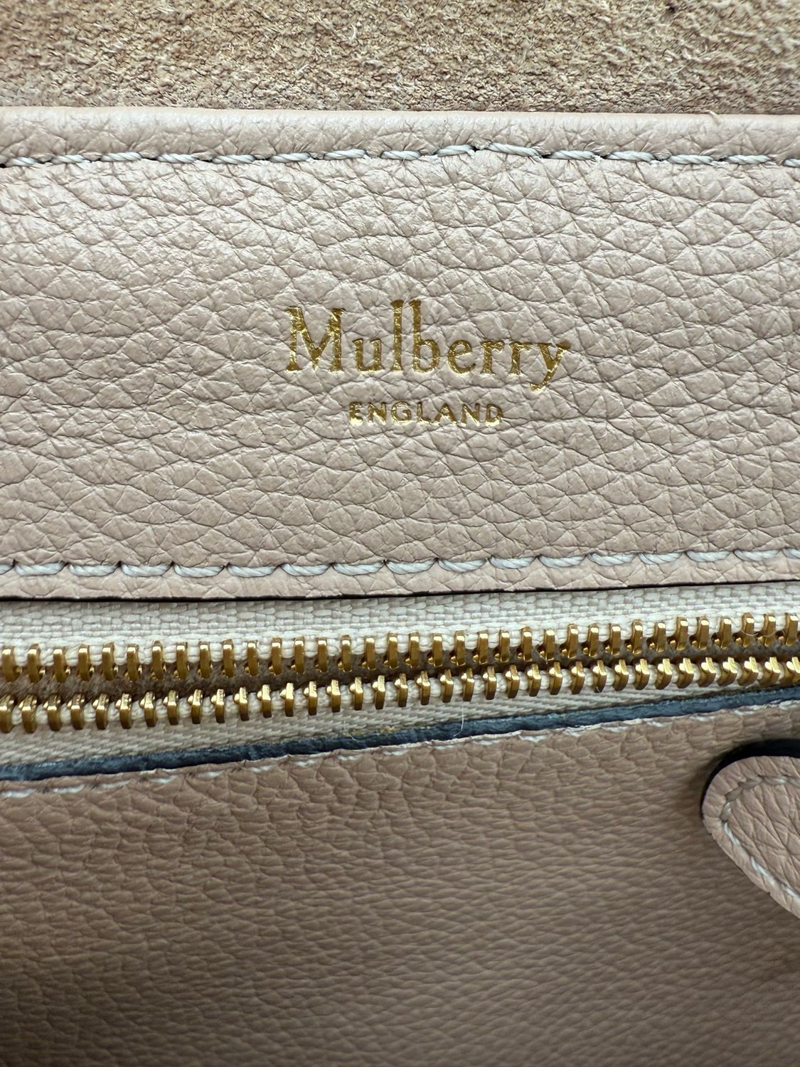 Mulberry Mini Calfskin Grained Backpack