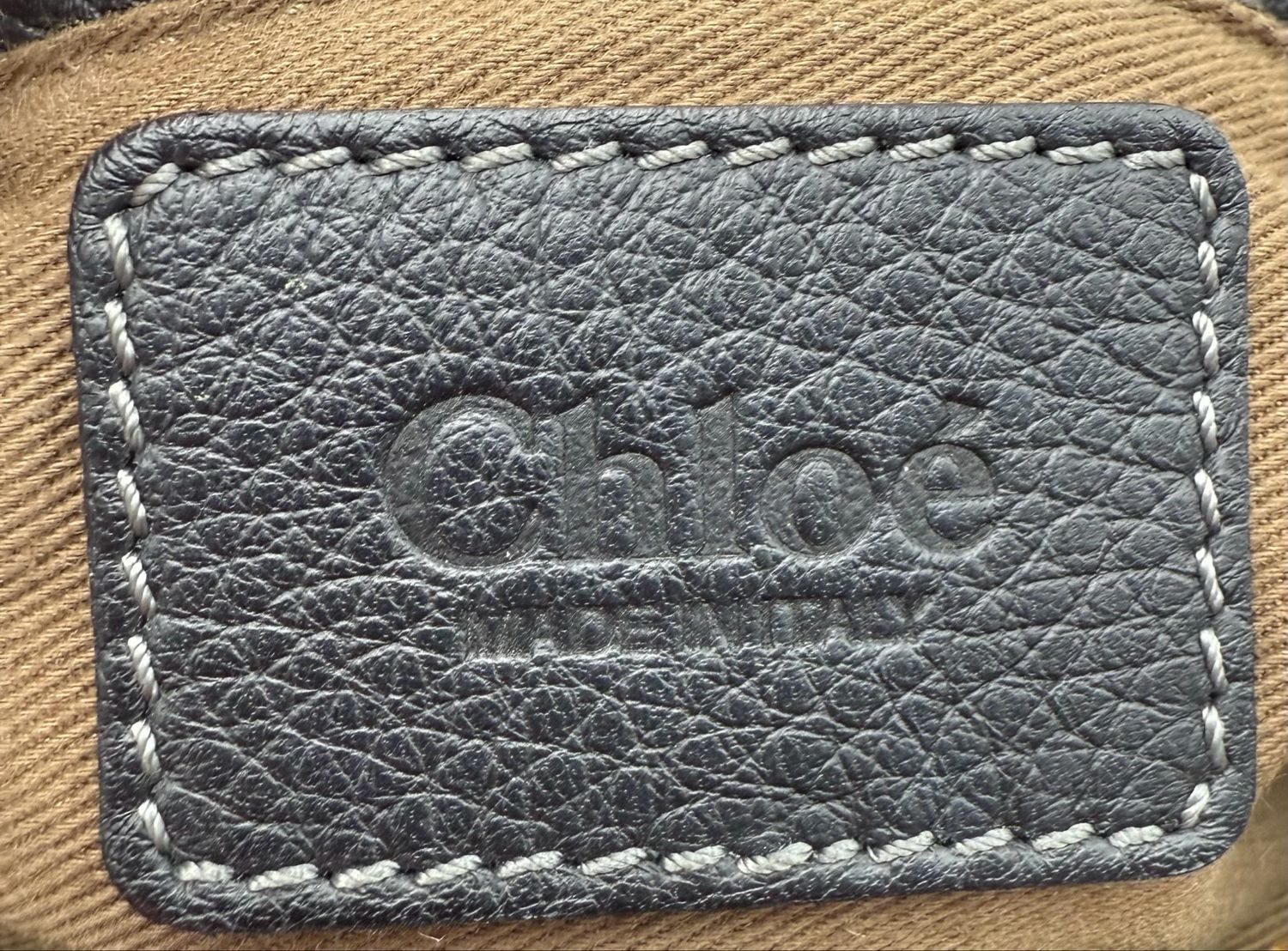 Chloe Marcie Saddle Medium Tote Shoulder Bag