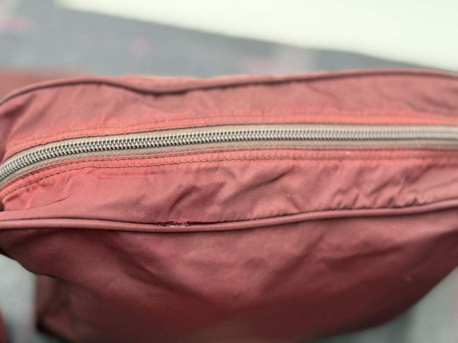 Prada Nylon Tessuto Messenger Crossbody