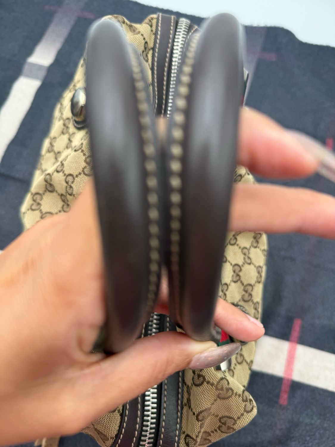 Gucci Boston Satchel Match Ball Top Handle