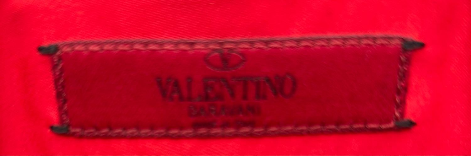 Valentino Rockstud Flap Envelope Clutch