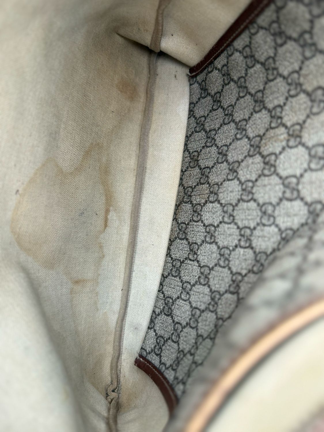 Gucci Web Loop Flat Messenger Crossbody Messenger