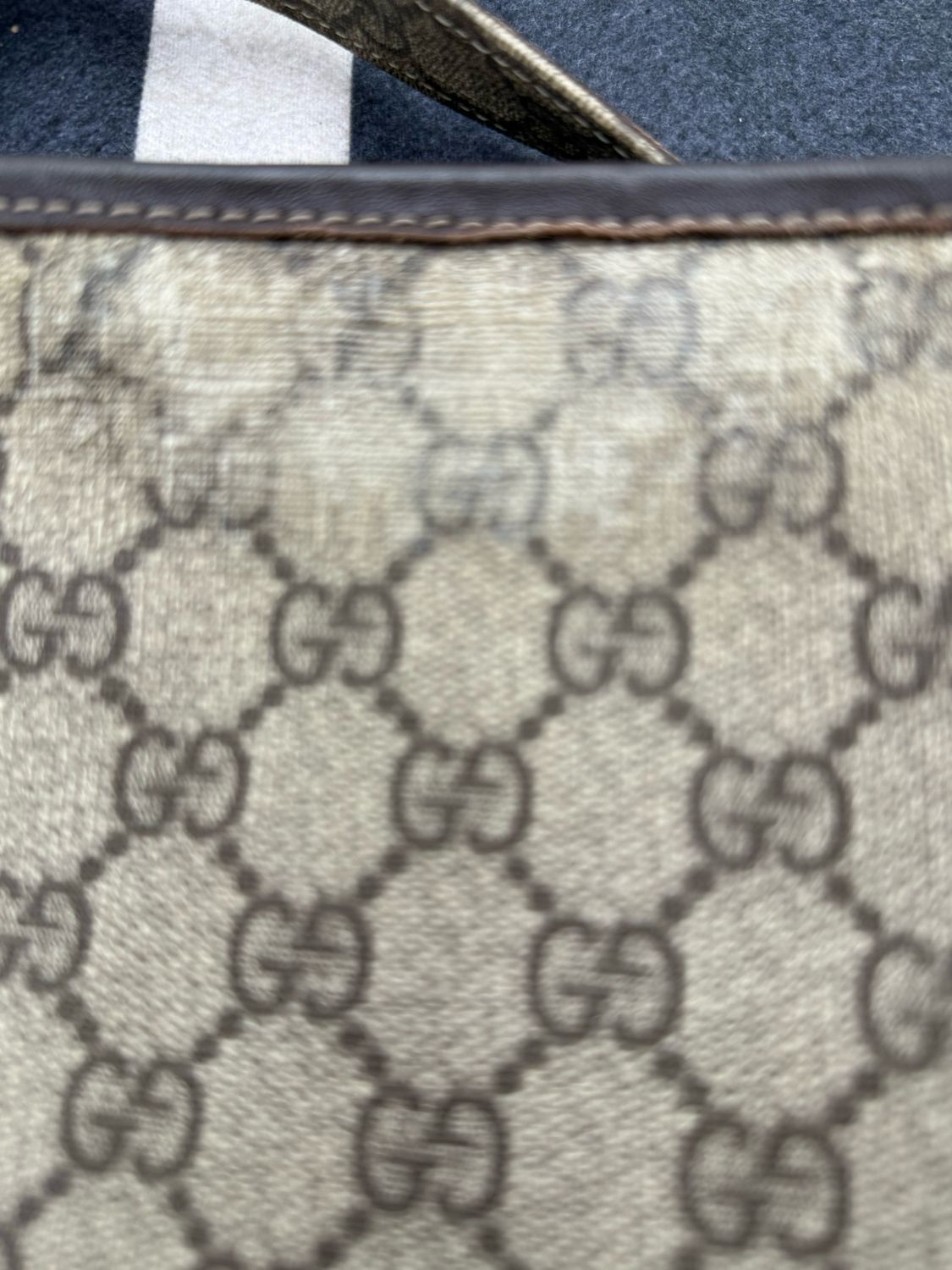 Gucci Web Loop Flat Messenger Crossbody Messenger