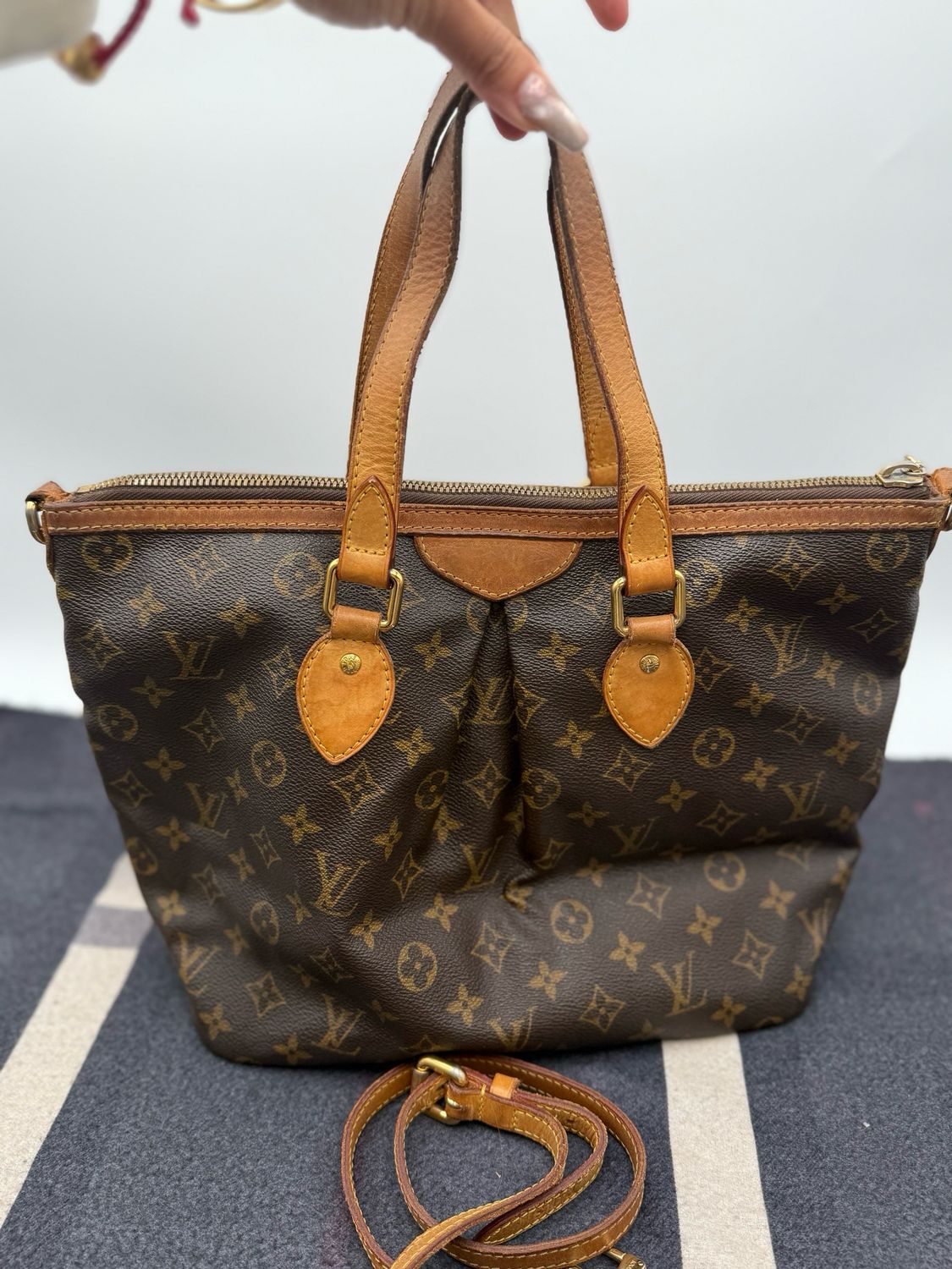 Louis Vuitton Monogram Palermo Pm Sling Crossbody