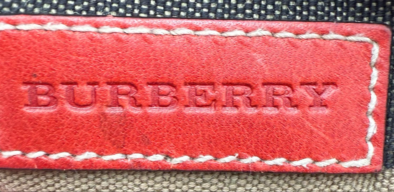 Burberry Canvas Mega Check Medium Tottenham Britt