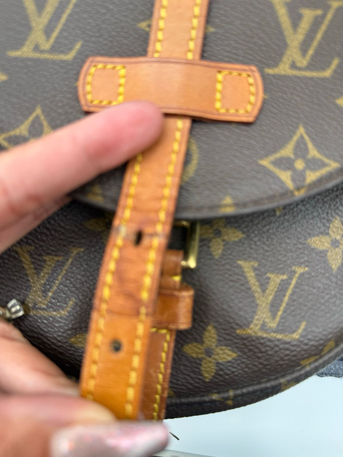 Louis Vuitton Monogram Chantilly Pm Messenger Crossbody