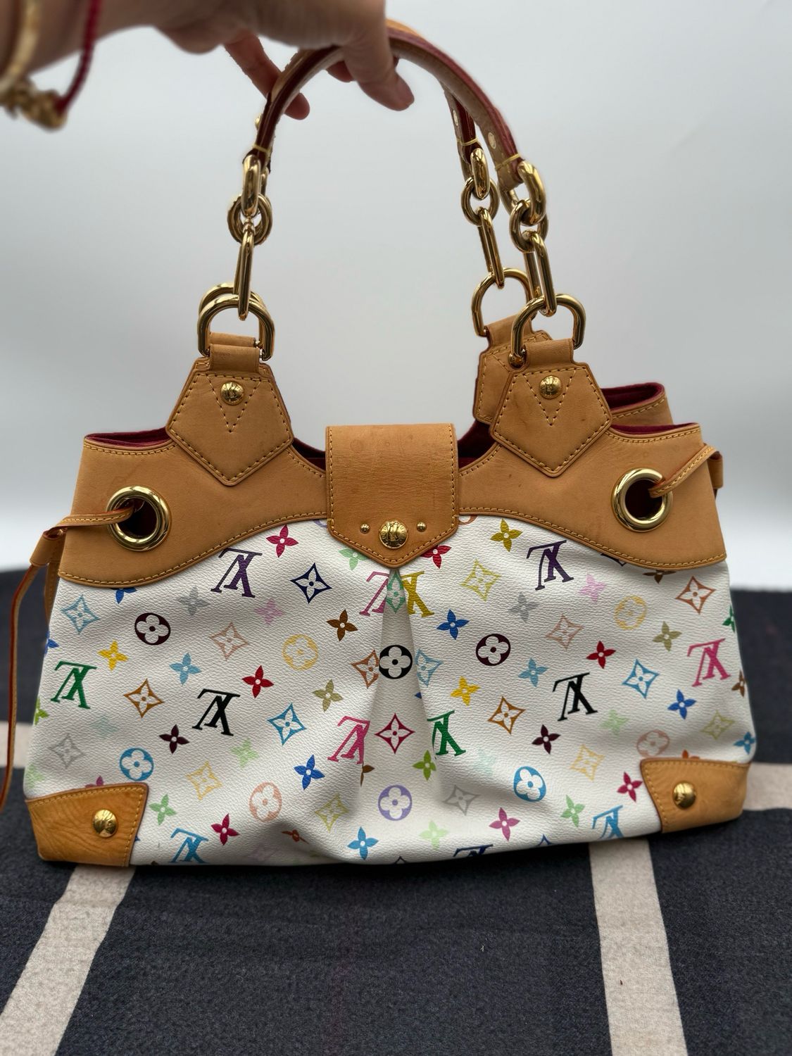 Louis Vuitton Multicolor Ursula Tote Shoulder Bag