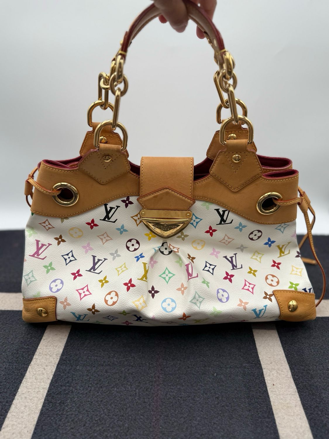 Louis Vuitton Multicolor Ursula Tote Shoulder Bag