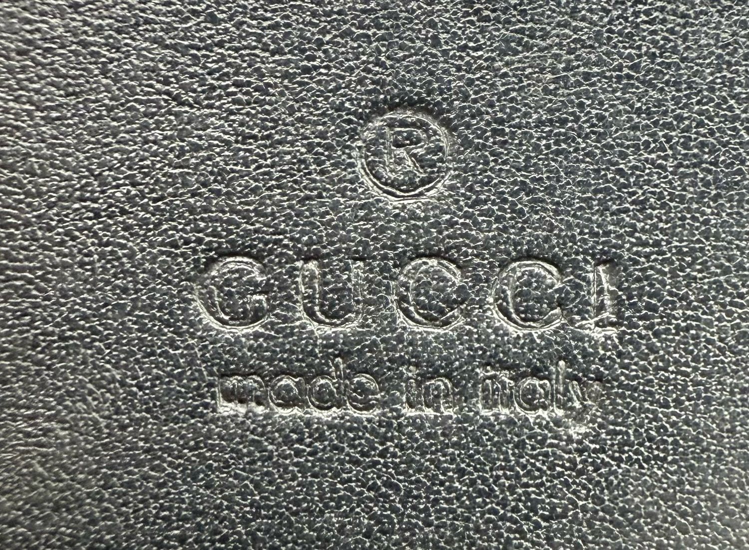 Gucci Marmont Black Bi-Fold Flap Card Wallet