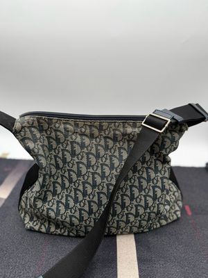 Christian Dior Trotter Oblique Diorissimo Canvas Messenger Sling