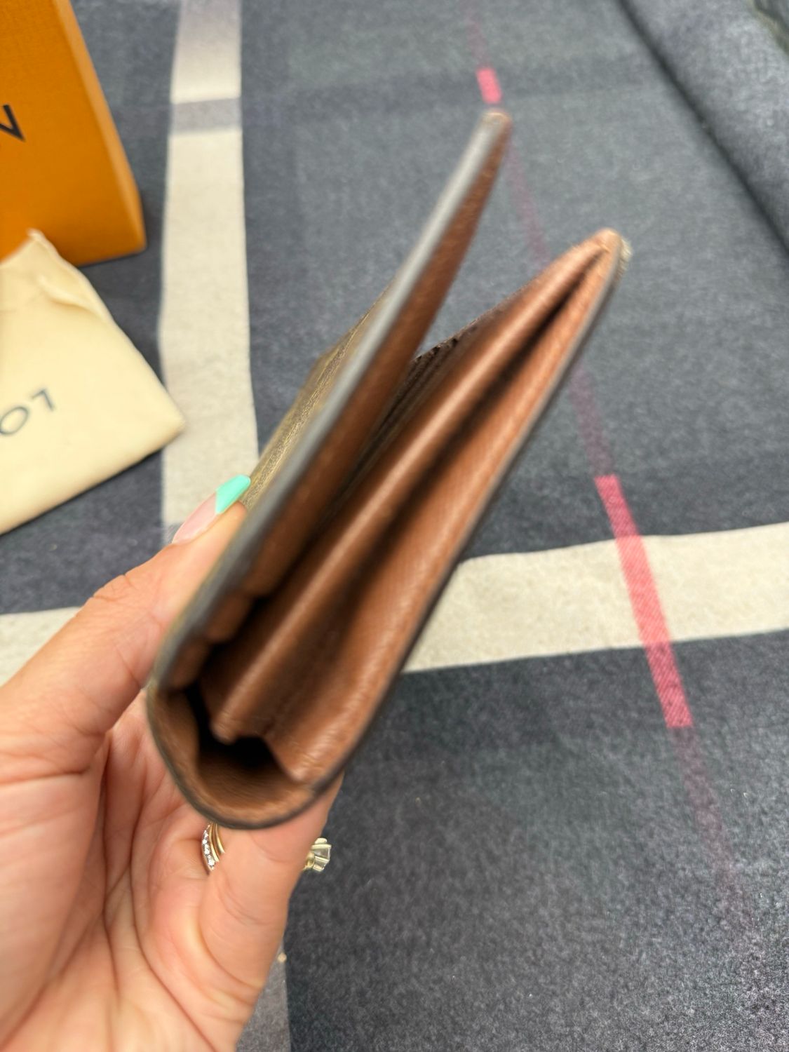 Louis Vuitton Monogram Brazza Wallet Long Flap